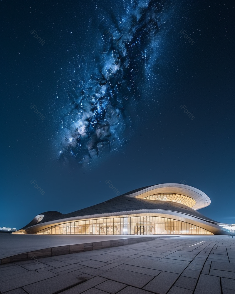 未来城市夜景,高清,摄影图,摄影图片,图片大全,摄影图免费下载